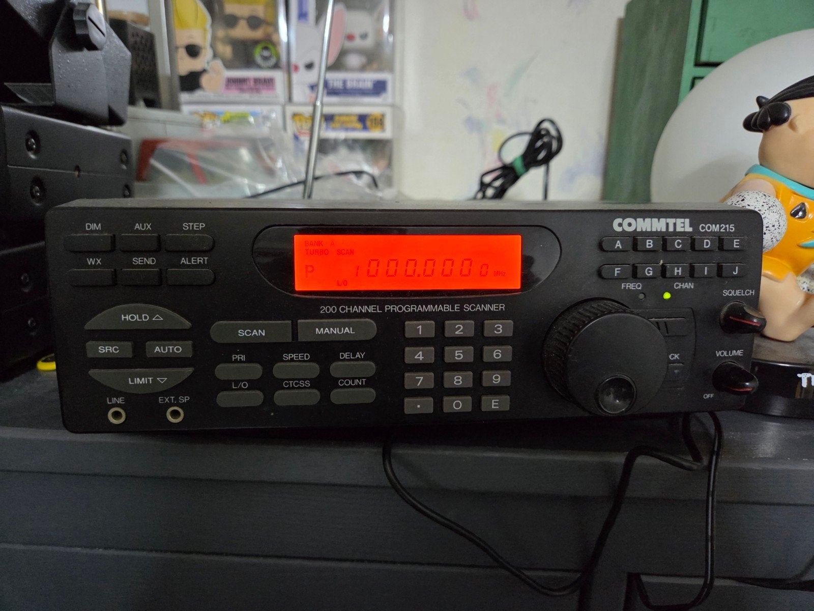 CommTel COM215 200-kanaals programmeerbare scanner, Telecommunicatie, Ophalen of Verzenden, Gebruikt, Ontvanger