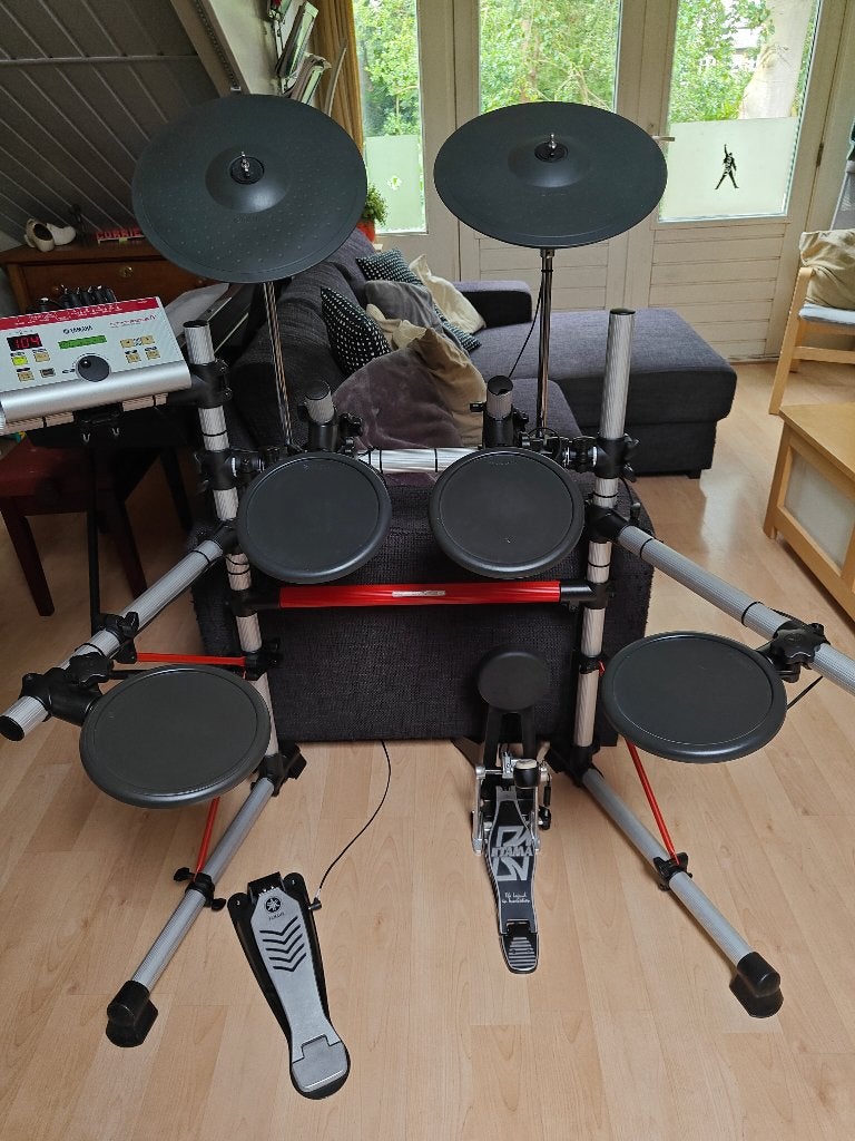 Yamaha DTXPRESS IV elektronisch drumstel, Muziek en Instrumenten, Drumstellen en Slagwerk, Ophalen, Gebruikt, Yamaha, Elektronisch