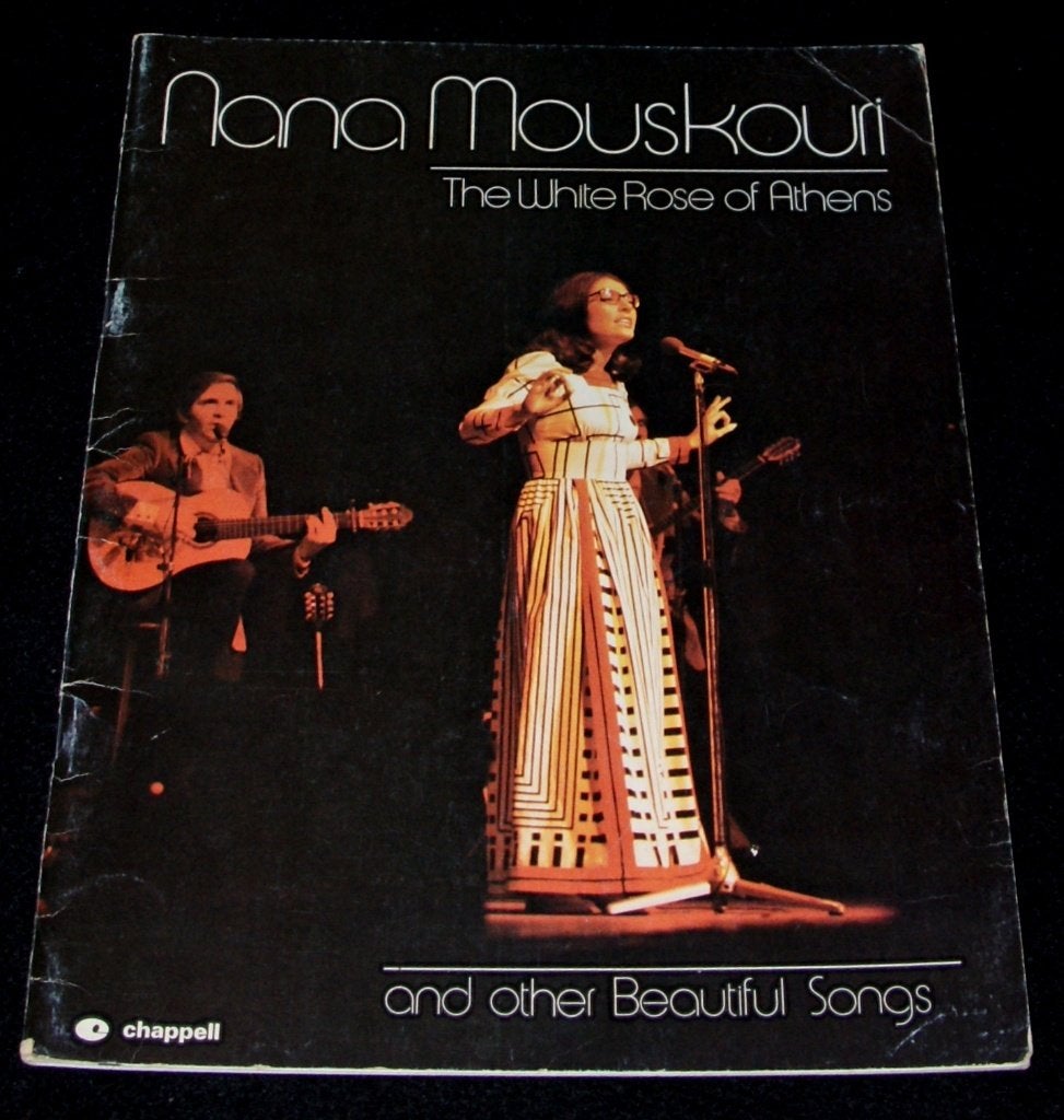 Nana Mouskouri - The White Rose Of Athens And Other Beautifu, Gebruikt, Gitaar, Ophalen of Verzenden, Artiest of Componist