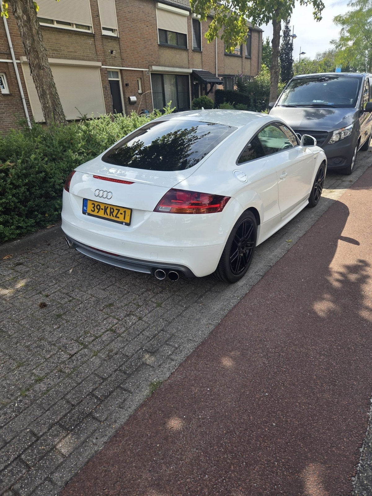 Unieke Audi TT 3.2 V6 S-Line Kompressor (411 PK ), Automaat, TT, Zwart, 3189 cc