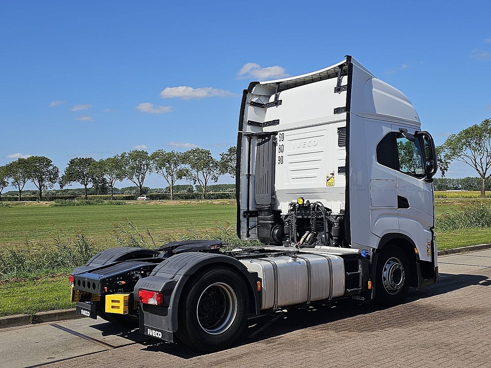 IVECO S-WAY AS440S51, Auto's, Automaat, Euro 6, Iveco, Wit