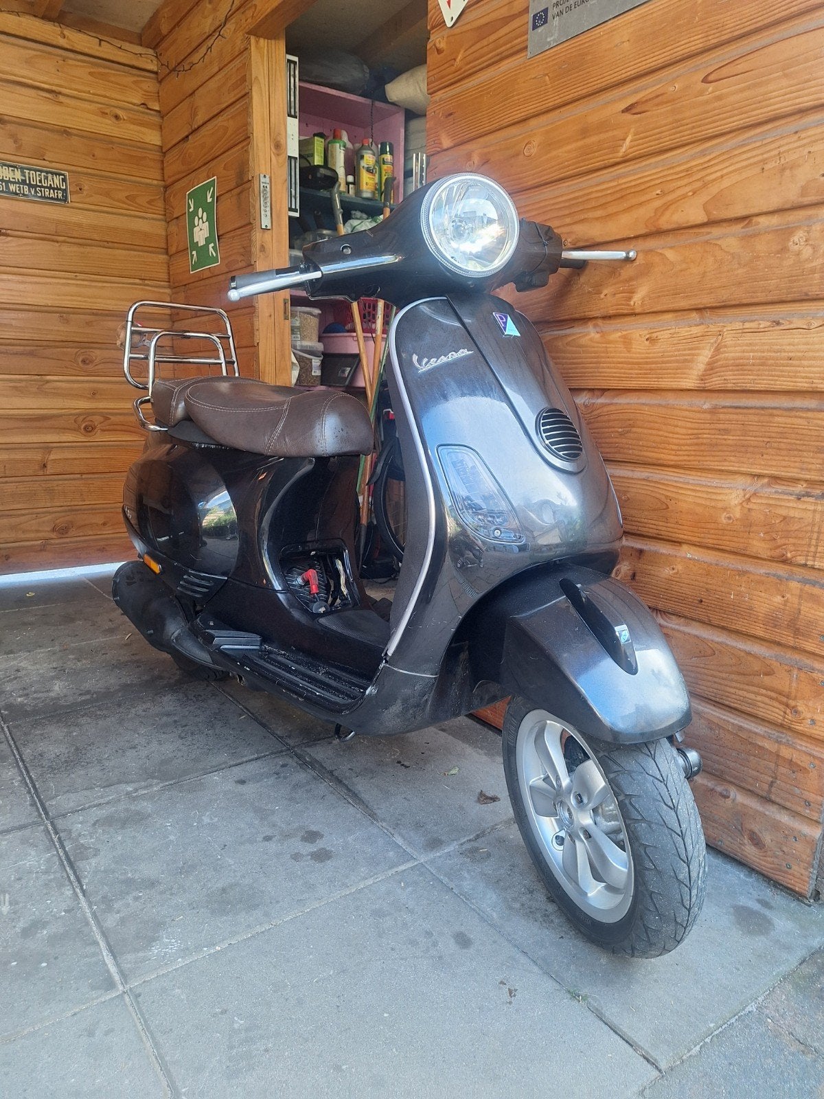 Vespa LX 172 geldig brom, Fietsen en Brommers, Scooters | Vespa, Tweetakt, Gebruikt, Maximaal 45 km/u, Ophalen of Verzenden