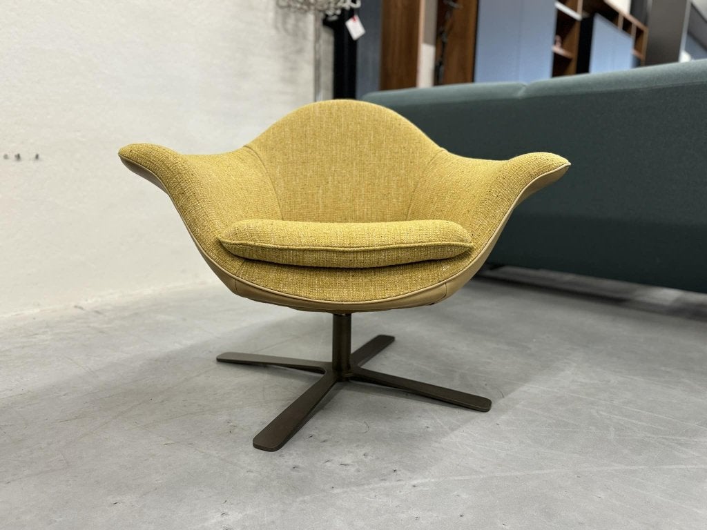 Nieuw Label van den Berg Seat 24 Draai Fauteuil Geel Stoel, Ophalen, 75 tot 100 cm, Label, 75 tot 100 cm