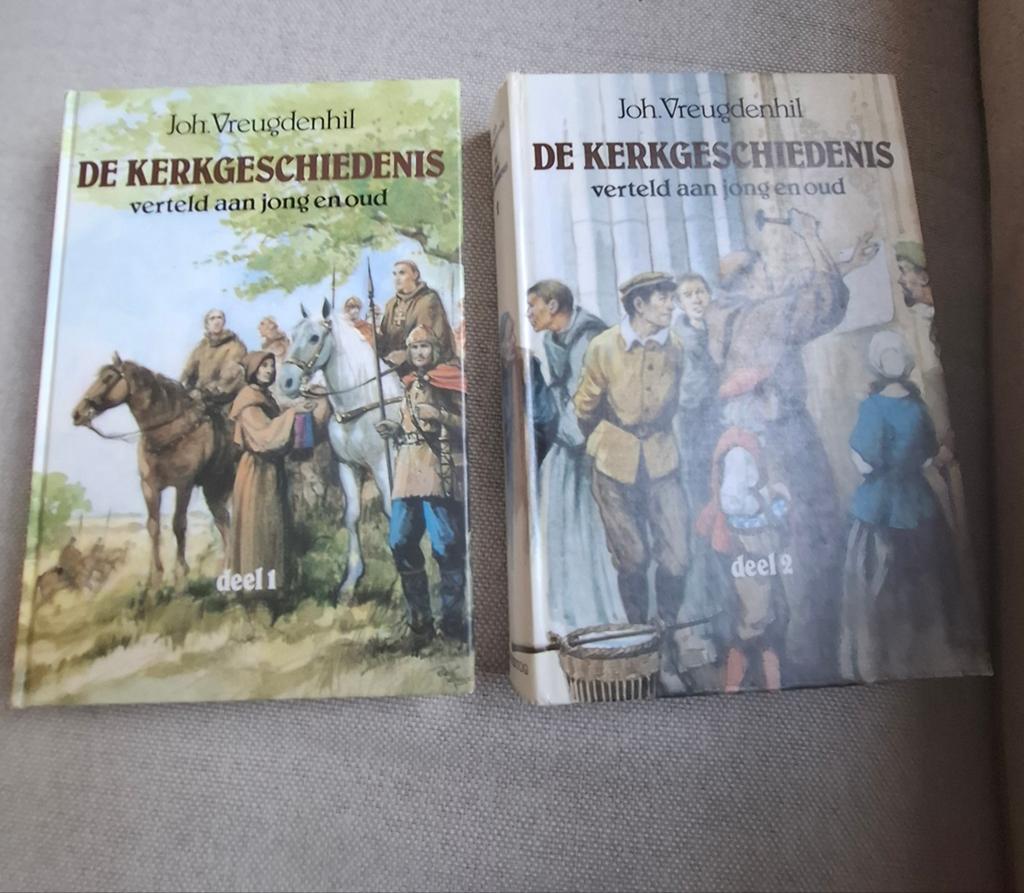DE KERKGESCHIEDENIS deel 1 en 2, Boeken, Ophalen of Verzenden, Gelezen