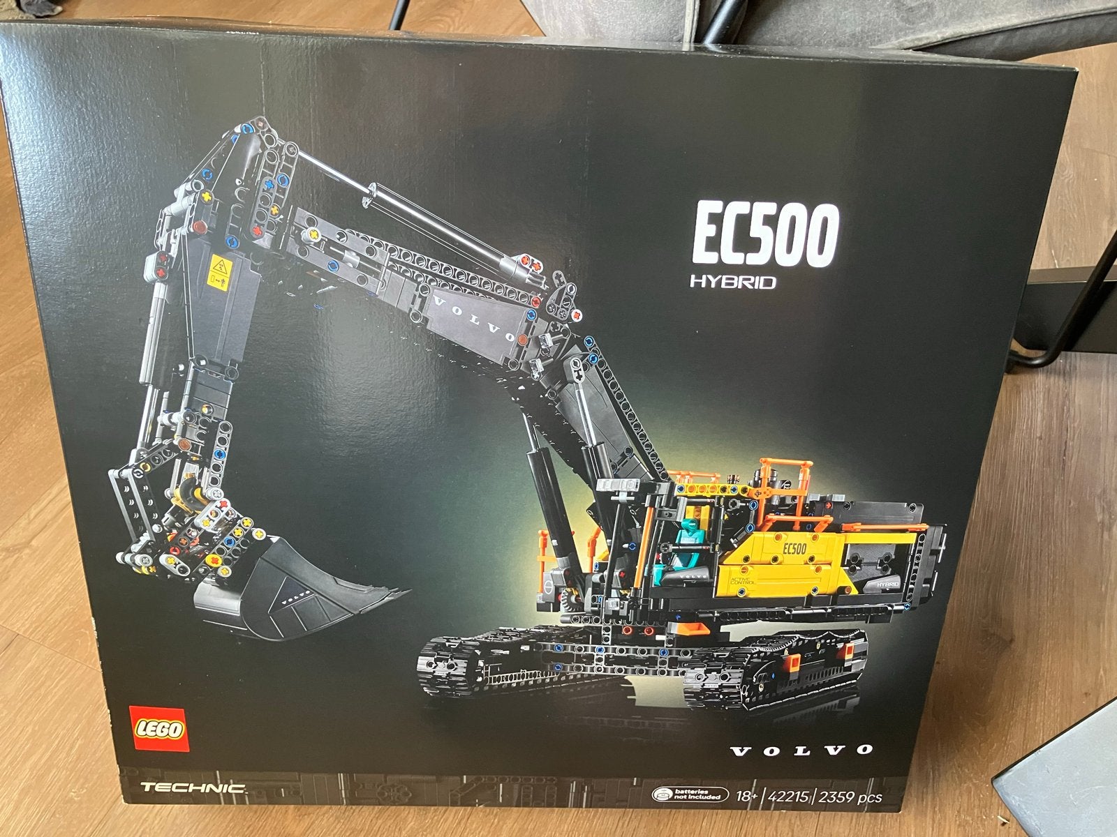 LEGO Technic Volvo EC500 Graafmachine (42215), Ophalen of Verzenden, Zo goed als nieuw, Overige merken
