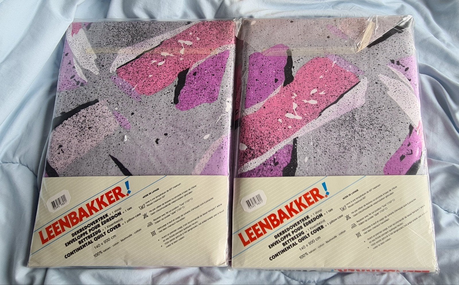 Nieuw Leen Bakker Dekbedovertrek 140x200cm - 100% Katoen, Eenpersoons, Dekbedovertrek, Katoen, Nieuw