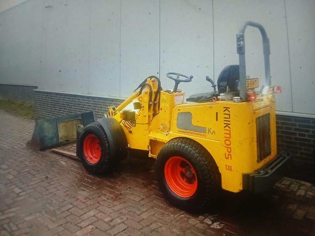 Knikmops 130 minishovel bouwjaar 19, Ophalen, Gebruikt, Knikmops