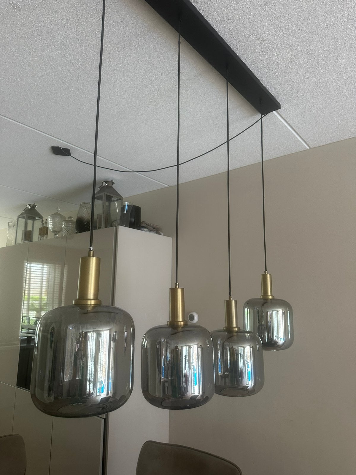 Mooie hanglamp, Ophalen, E27 (groot), Eric kuster, Glas