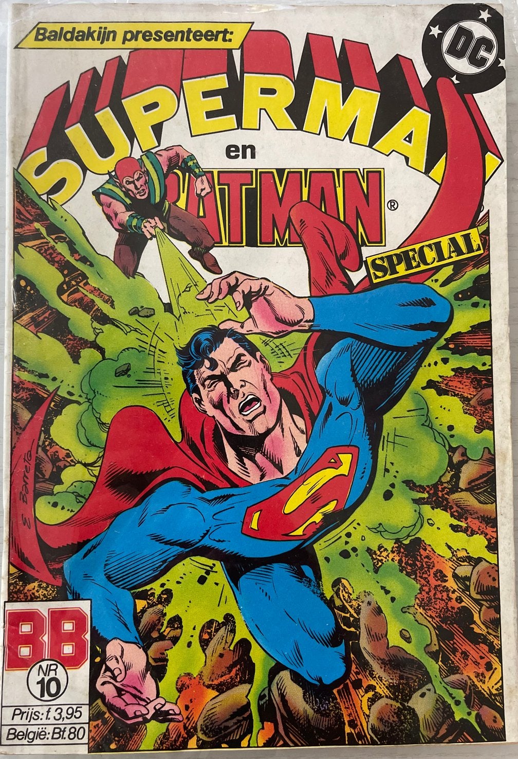 Superman en Batman Special - Baldakijn presenteert, Eén stripboek, Ophalen of Verzenden, Gelezen