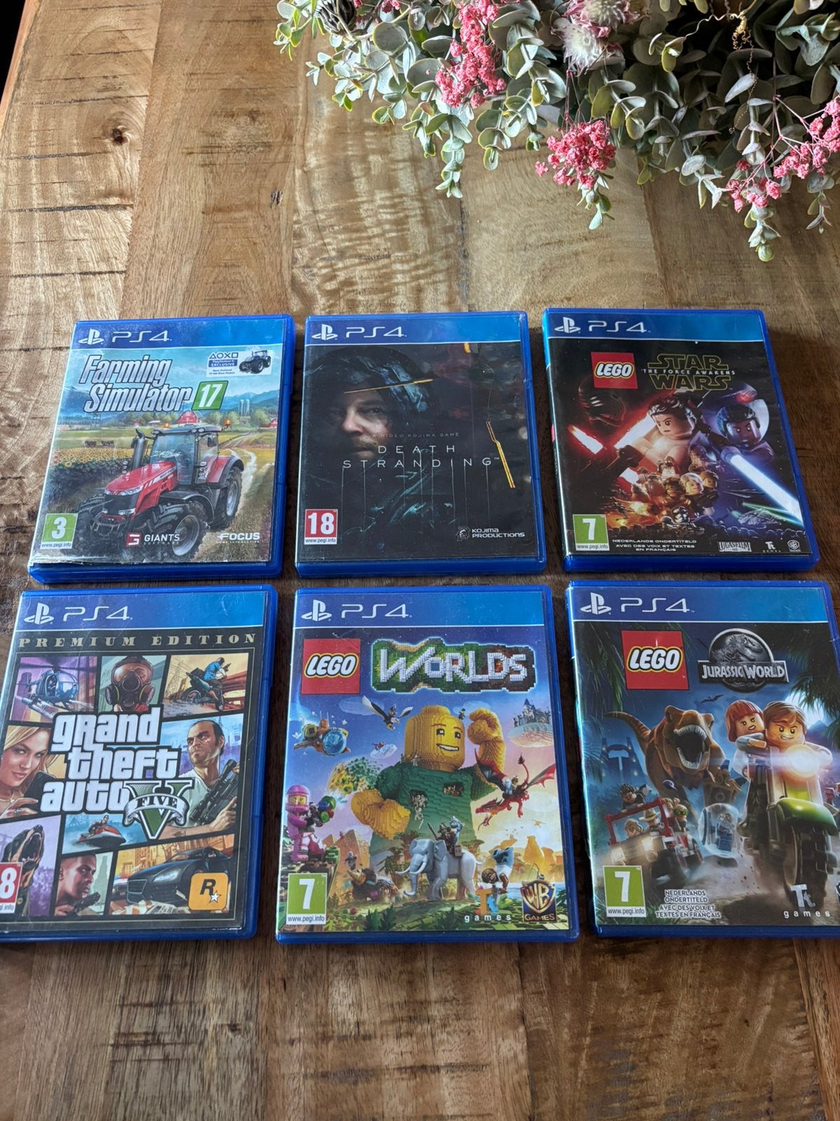 PlayStation spelltjes, 1 speler, Zo goed als nieuw, Vanaf 3 jaar, Ophalen