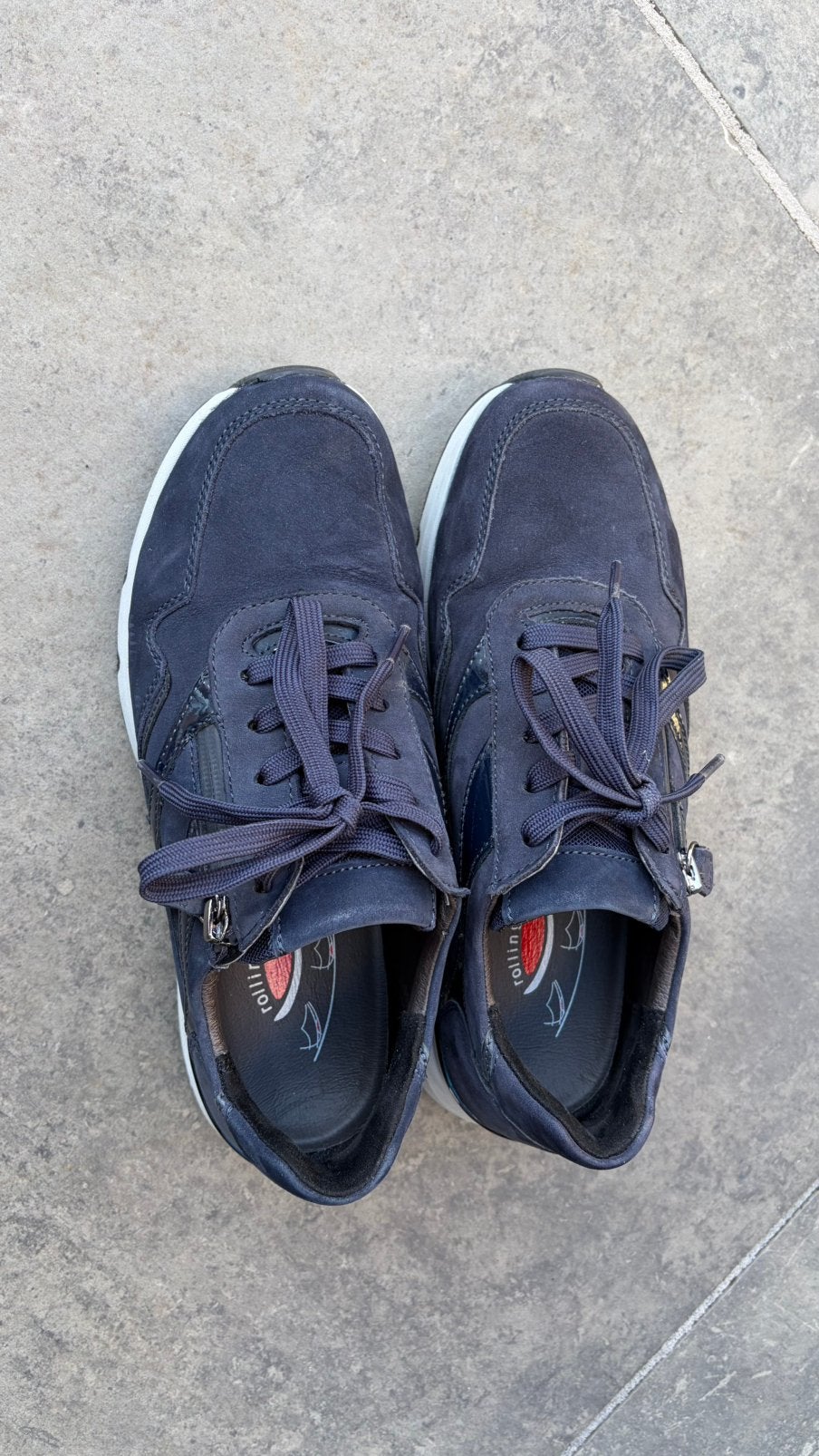 Gabor rolling Soft sneaker 6 (39), Ophalen of Verzenden, Zo goed als nieuw, Blauw, Sneakers of Gympen