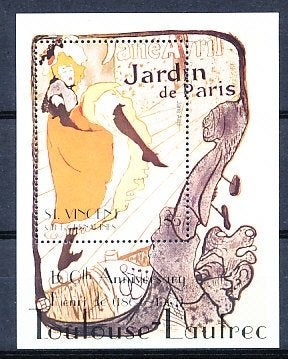 St. Vincent en de Grenadines 2001 M5282 blok 551 pf., Ophalen of Verzenden, Postfris, Midden-Amerika