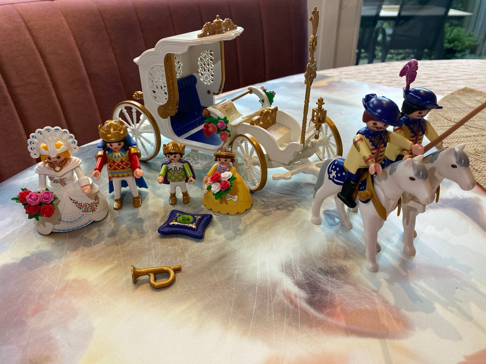 Playmobil Koninklijke Koets 4258 met Figuren en Paarden, Ophalen, Complete set, Voertuig, Zo goed als nieuw