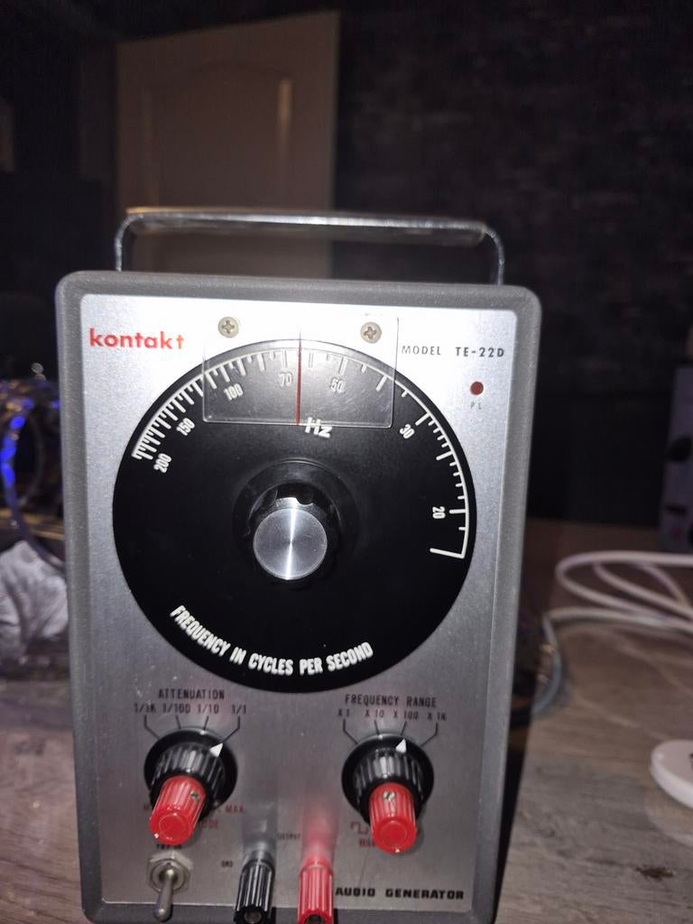Kontakt Audio Generator Model TE-22D, Ophalen of Verzenden