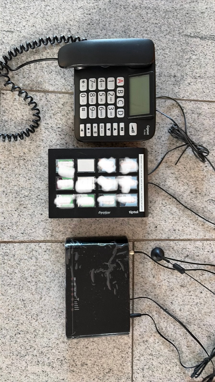 Telefoon verzorgingstehuis Gigaset Tiptel, Telecommunicatie, Vaste telefoons | Niet Draadloos, Ophalen of Verzenden, Gebruikt
