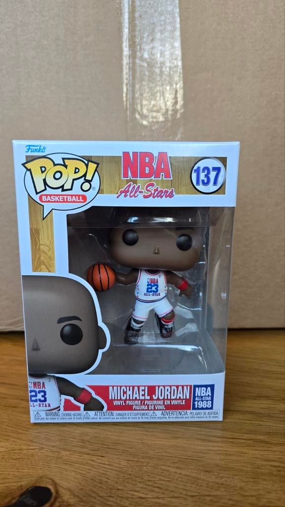 Funko pop! Michael Jordan NBA all-stars 137, Ophalen of Verzenden