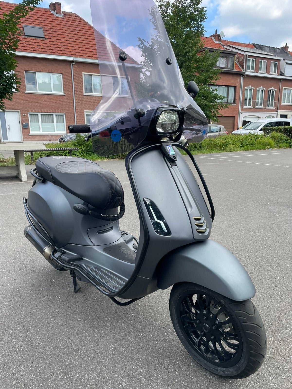 Vespa Sprint 80cc/Akrapovic/custom, Ophalen, Zo goed als nieuw, Benzine, Overige modellen