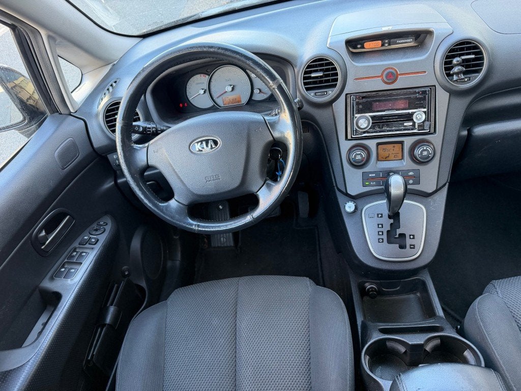 Kia CARENS 2.0 CVVT X-ecutive AUTOMAAT AIRCO LPG NAP RIJDT G, Auto's, 1998 cc, Gebruikt, 4 cilinders, Zwart