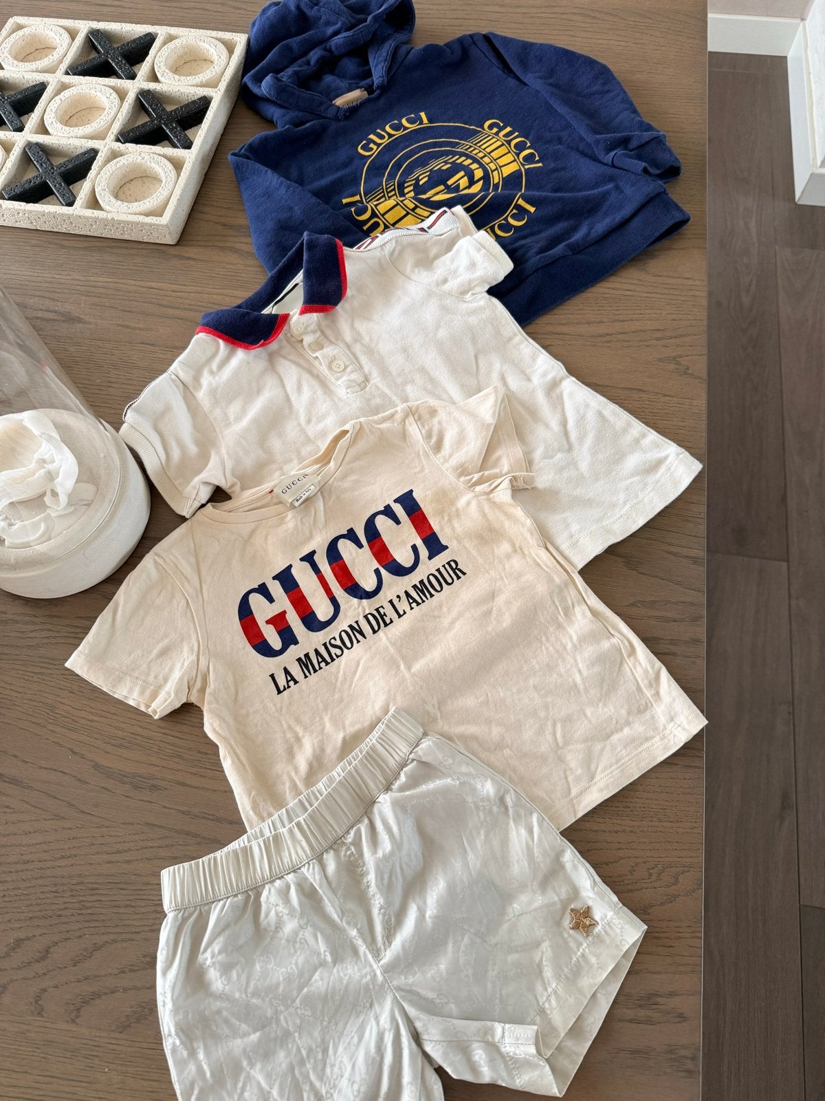 Origineel Gucci jongens setje - Maat 86/92, Ophalen of Verzenden, Zo goed als nieuw, Jongetje
