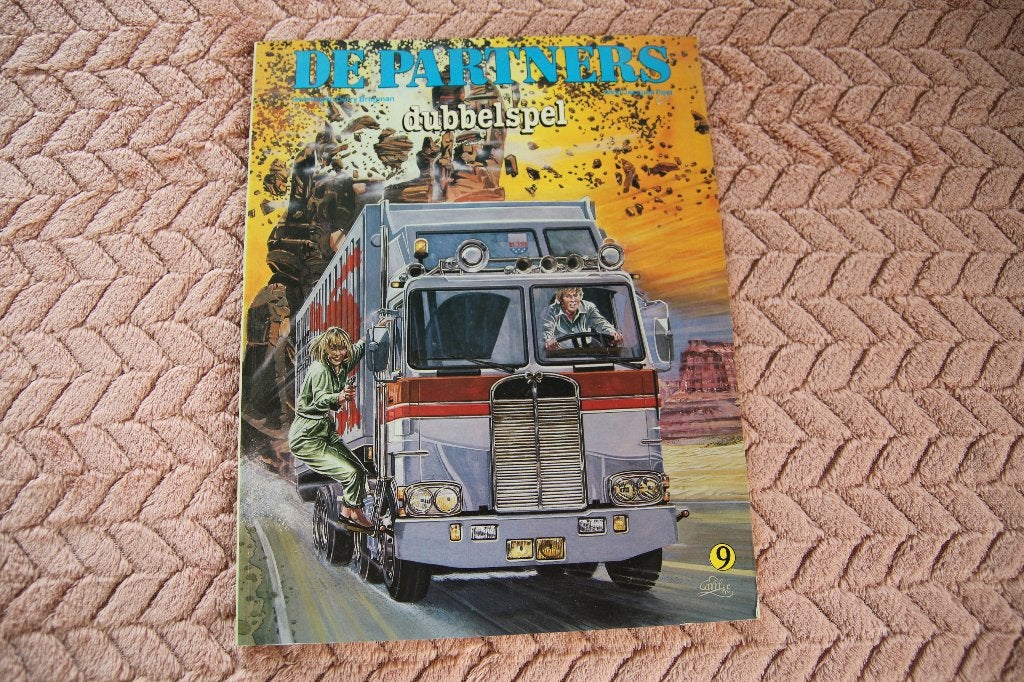 De Partners. Dubbelspel nr 9, Eén stripboek, Ophalen of Verzenden, Gelezen