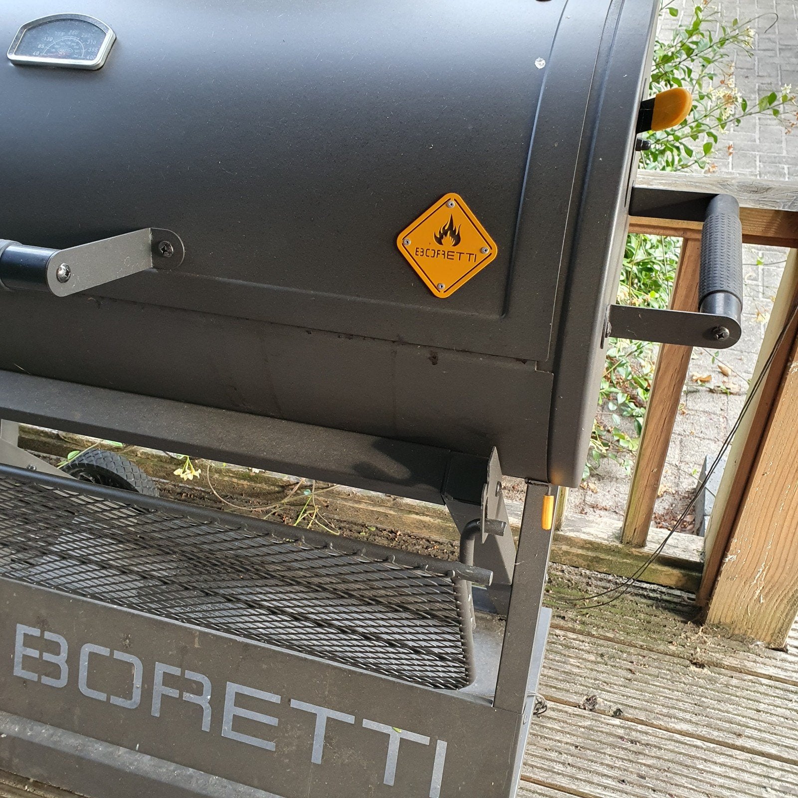 Boretti Barilo 2.0 houtskoolbarbecue, Ophalen, Zo goed als nieuw, Boretti, Met accessoires