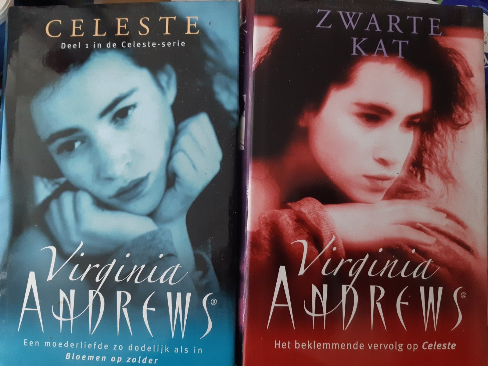 3 Delen Celeste serie van Virginia Andrews, Virginia Andrews, Ophalen of Verzenden, Zo goed als nieuw, Nederland