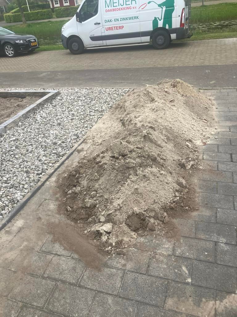 Geel zand, Ophalen, Gebruikt, Straatzand