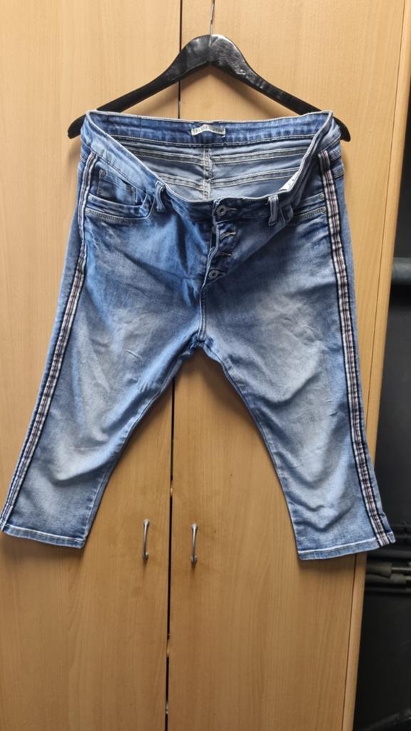 Leuke driekwart spijkerbroek Place du Jour maat 46, Kleding | Dames, Spijkerbroeken en Jeans, Place de jour, Blauw, Overige jeansmaten
