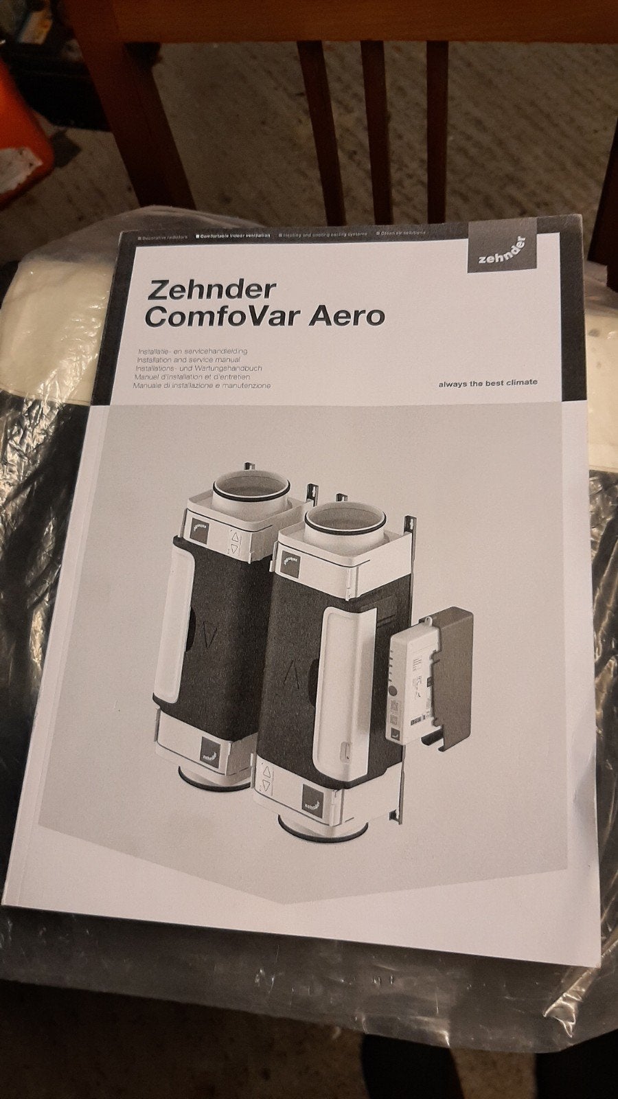 Nieuwe Zehnder ComfoVar Aero ventilatie-unit (2 stuks), Ophalen of Verzenden, Nieuw, Overige typen