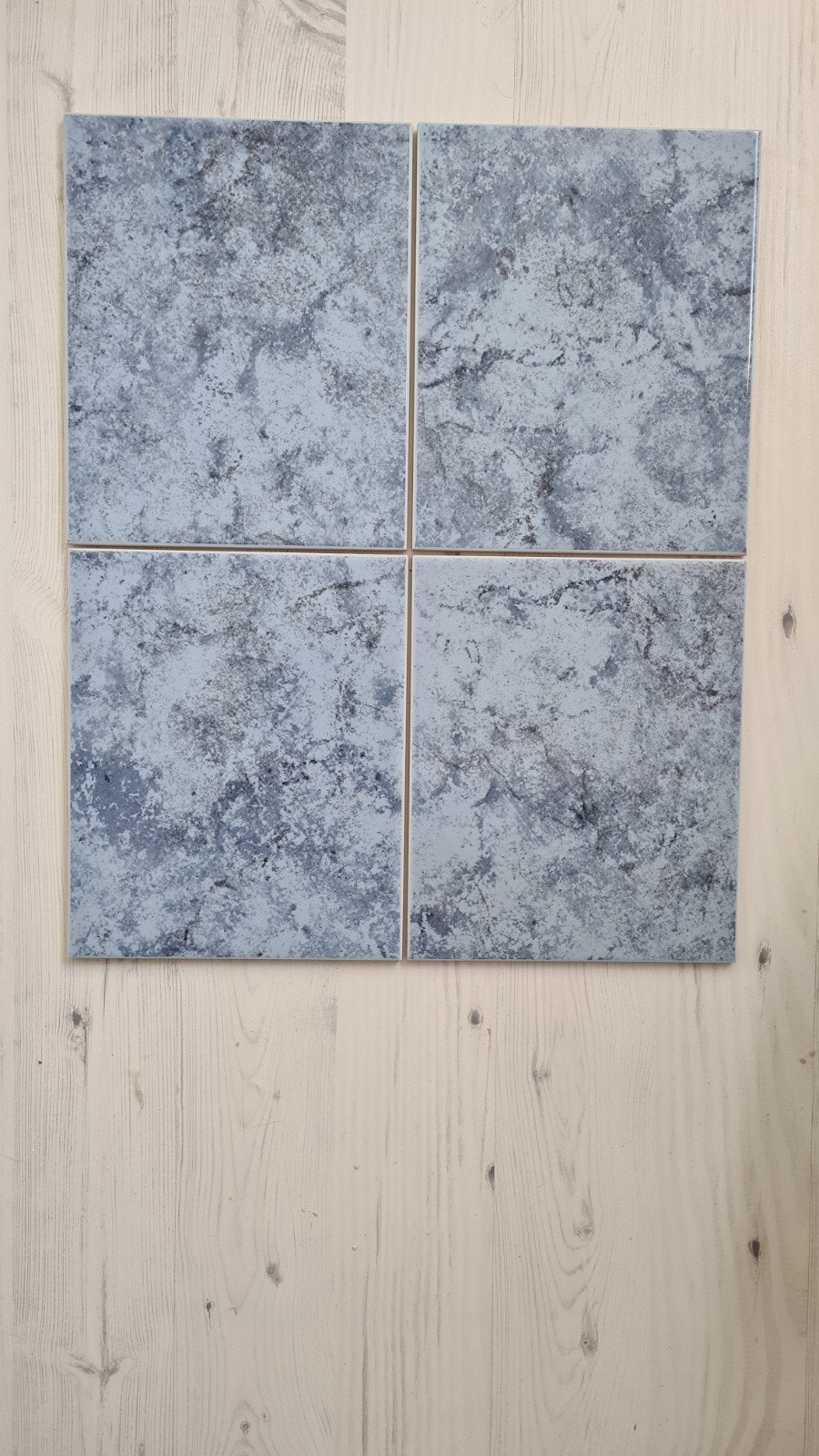 Roca Wandtegels Blauw en wit 20x24.5 cm - Nieuw in doos, Ophalen, Nieuw, 20 tot 40 cm, Minder dan 5 m²