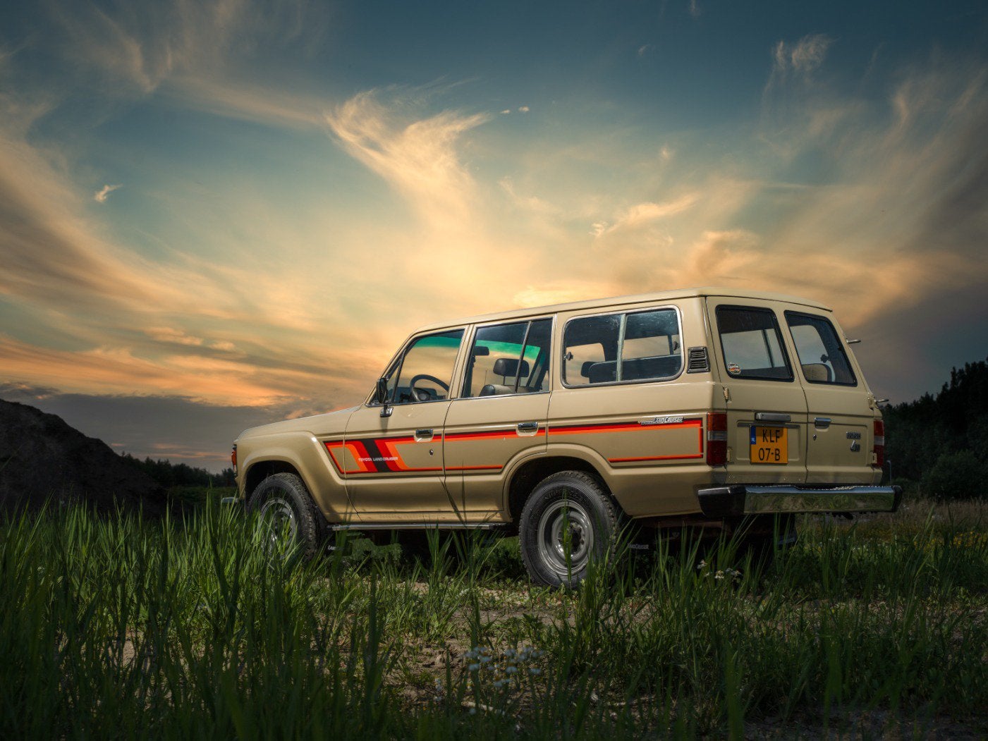 Toyota FJ60 Landcruiser, Auto's, 28 km/l, Overige kleuren, 2500 kg, Handgeschakeld