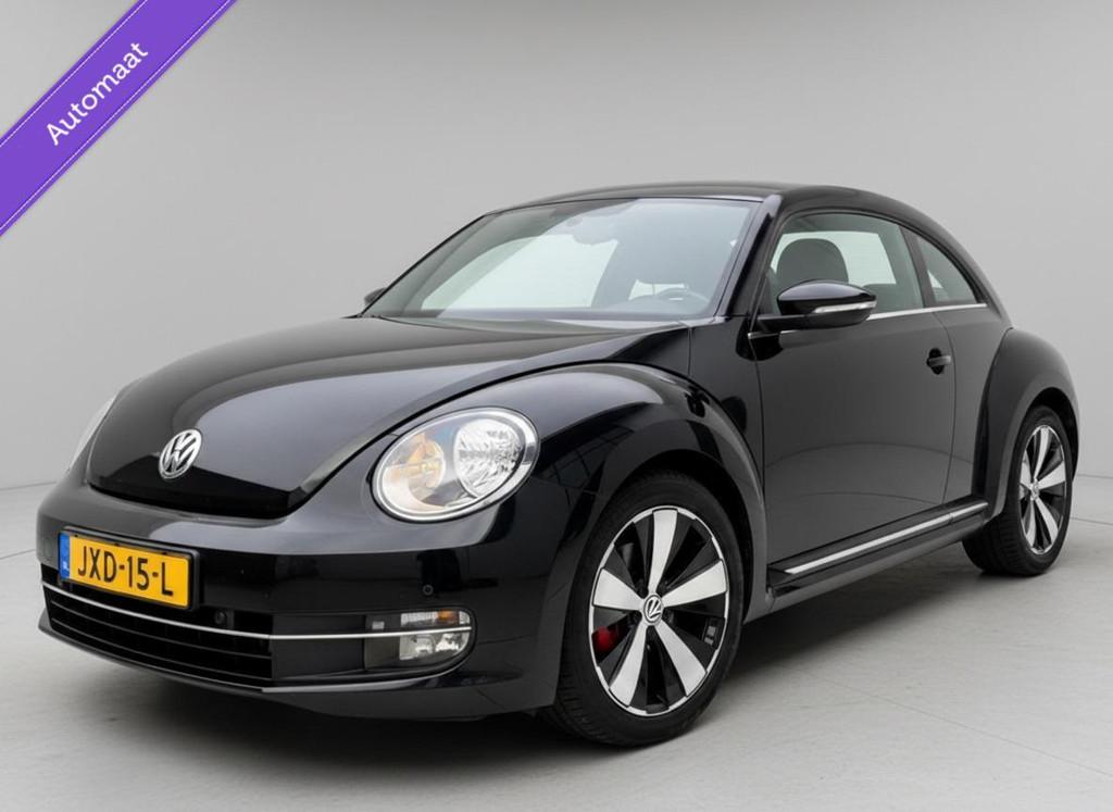 Volkswagen Beetle 2.0 TSI SPORT 200 PK DSG CRUISE NAVI 2012, Auto's, Stof, Gebruikt, 4 cilinders, 4 stoelen