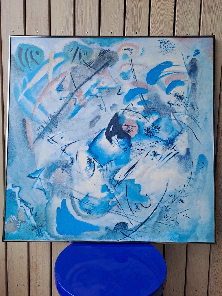 Poster, Ophalen, Met lijst, Vierkant, Zo goed als nieuw