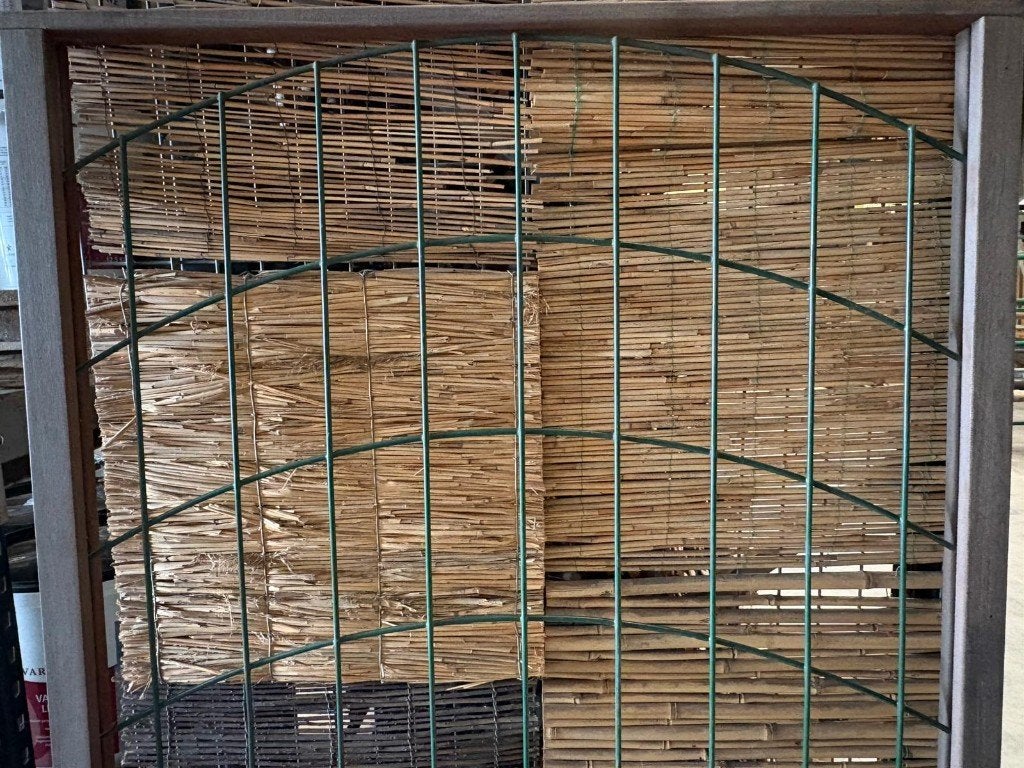 002. Trellis scherm met hardhouten rand 100x180 cm €25! (1), Tuin en Terras, 1 tot 2 meter, Minder dan 3 meter, Nieuw, Ophalen of Verzenden