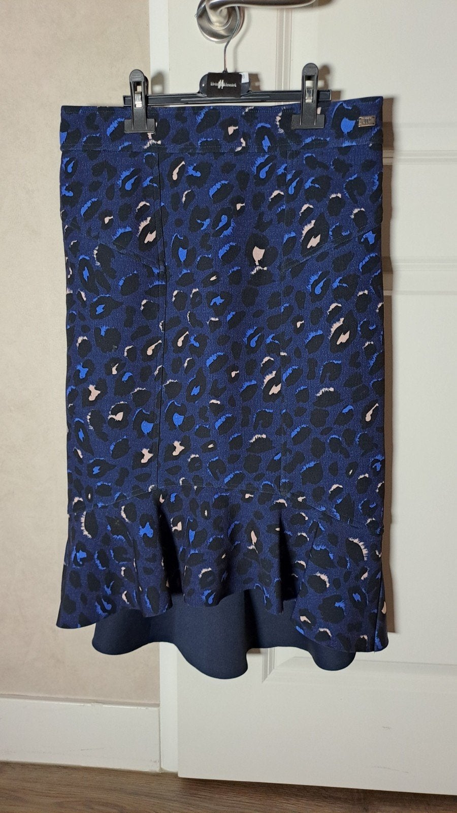 Josh V rok maat M - Blauw met zwart print design, Maat 38/40 (M), Blauw, Ophalen of Verzenden, Zo goed als nieuw