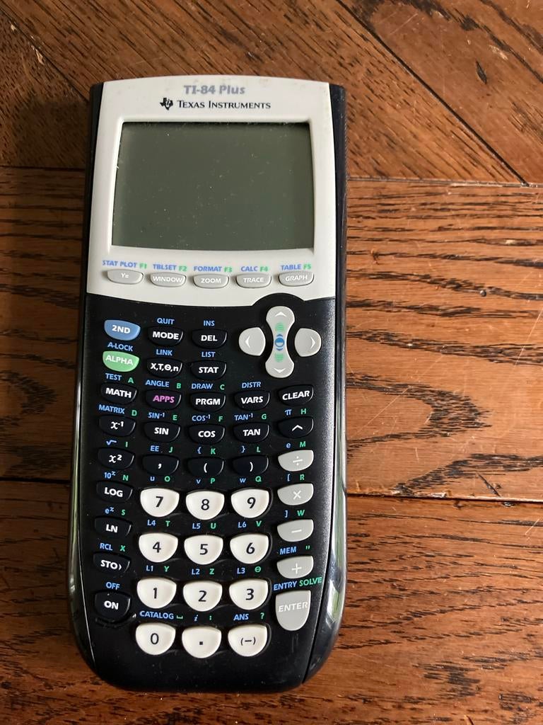 TI 84 Plus rekenmachine., Ophalen of Verzenden, Grafische rekenmachine, Gebruikt