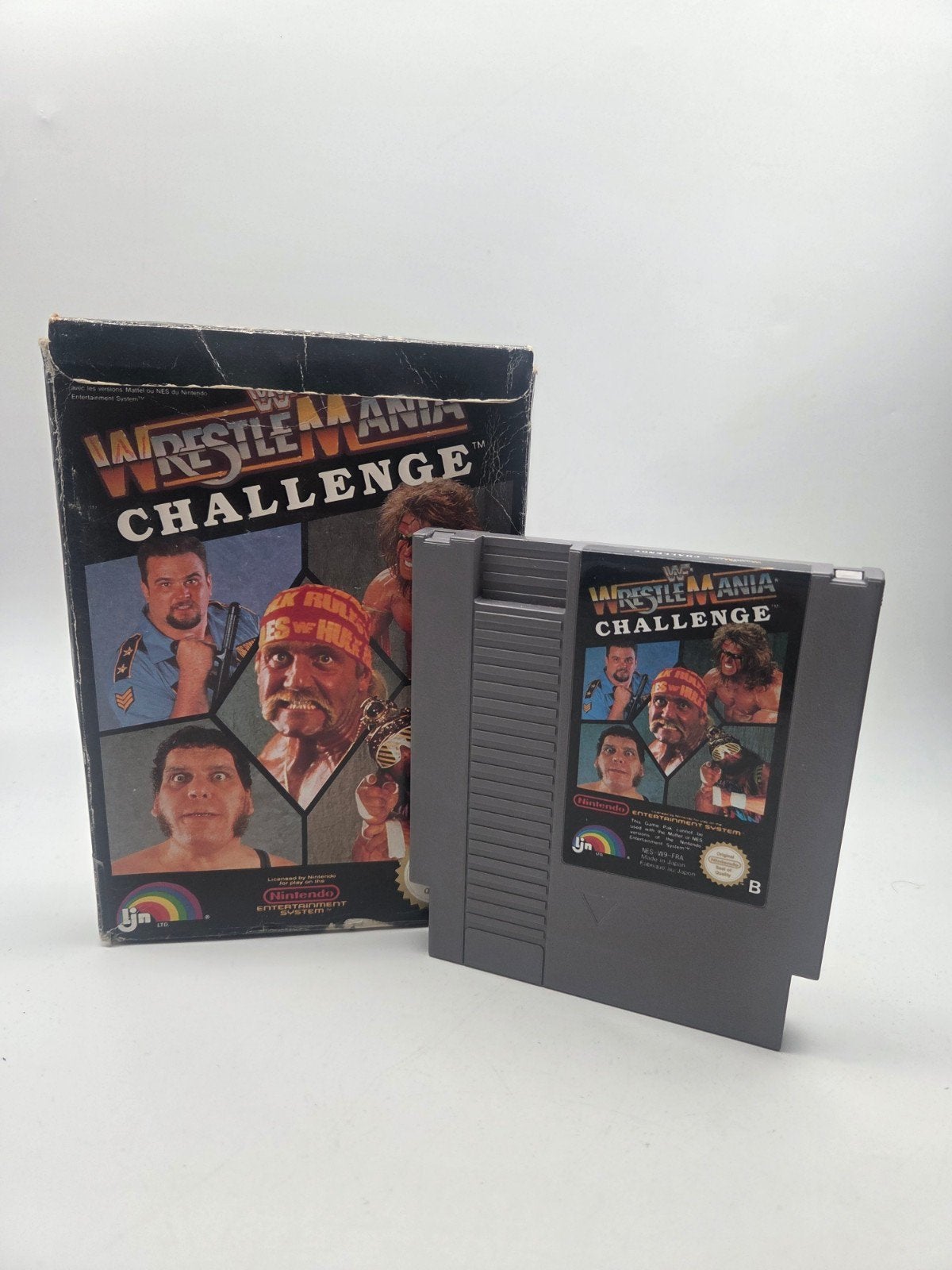 WWF Wrestlemania Challenge NES - Klassiek worstelspel, Gebruikt, Vechten, Eén computer, Ophalen of Verzenden