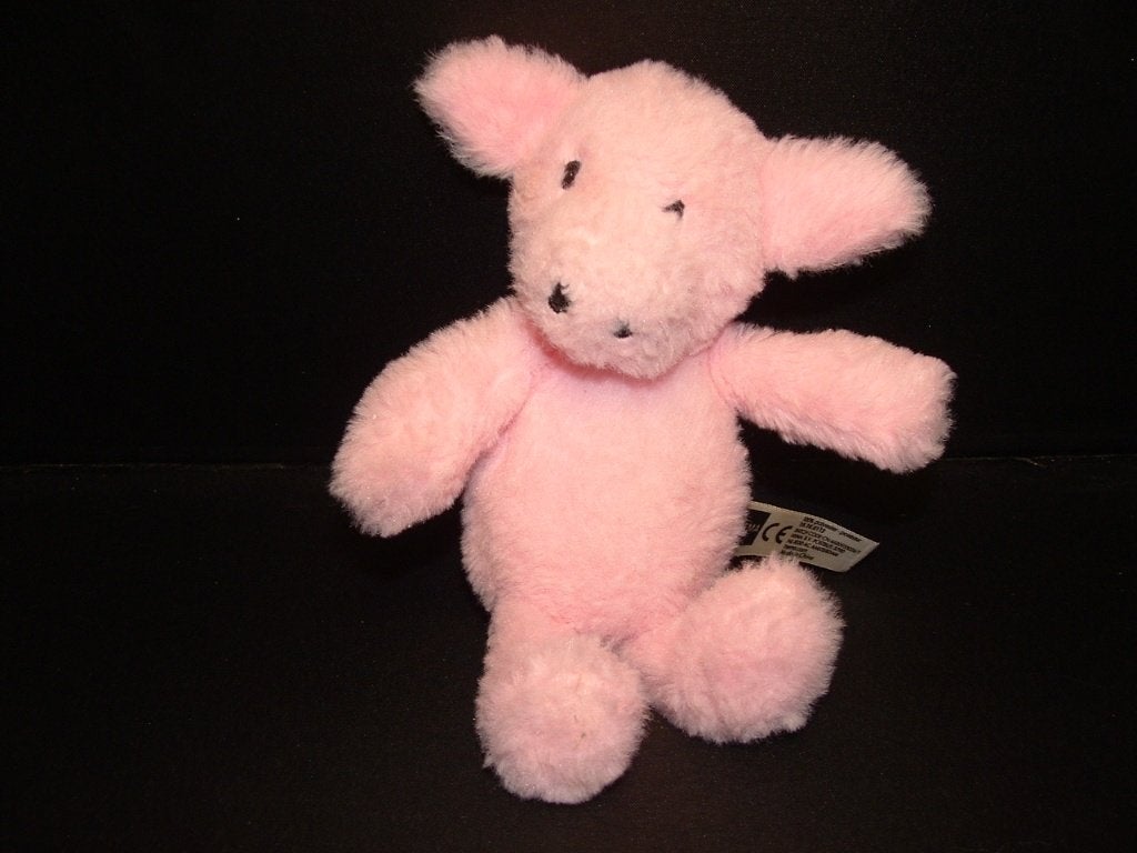 HEMA VARKEN PLUCHE WOLLIG ROZE MET ZWART, Kinderen en Baby's, Ophalen of Verzenden, Nieuw, Overige typen