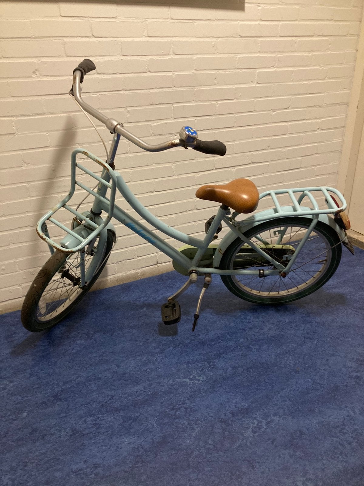 Omafiets 20 inch - gebruikers sporen geen mankementen!, Ophalen, Gebruikt, Terugtraprem, 16 tot 20 inch