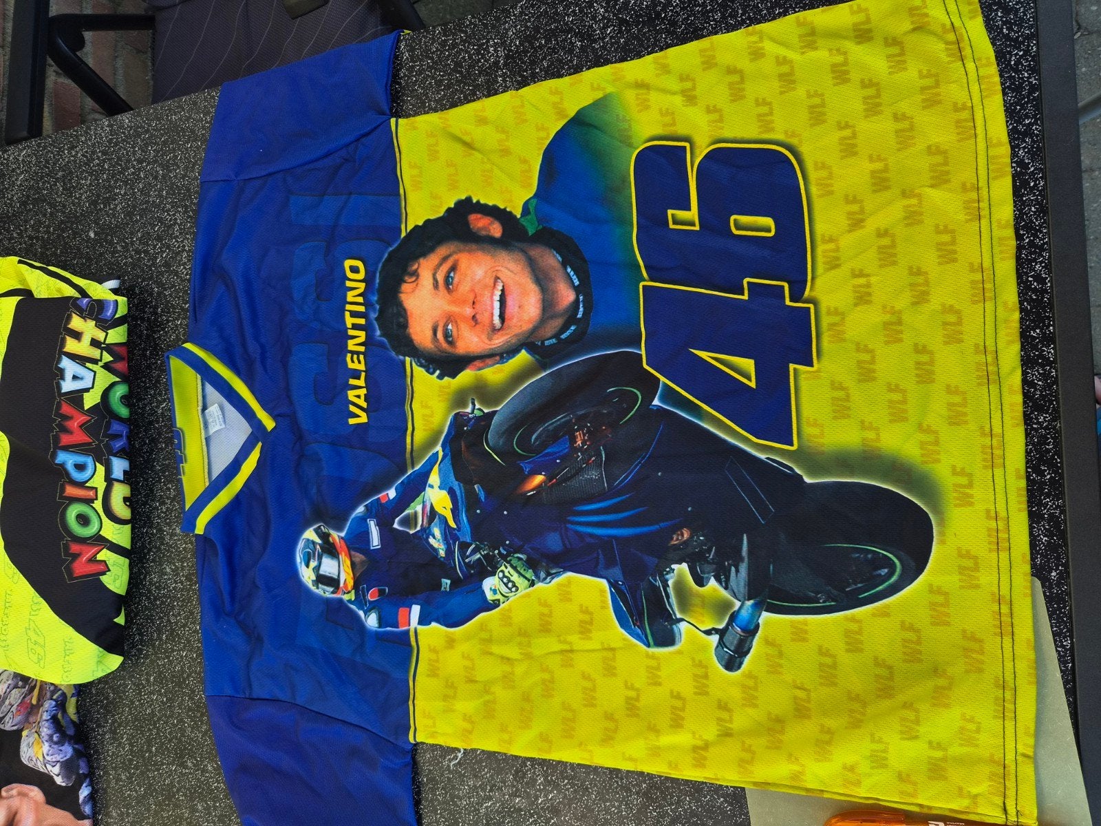 Valentino Rossi The Doctor 46 shirt, Valentino Rossi, Blauw, Overige typen, Overige maten