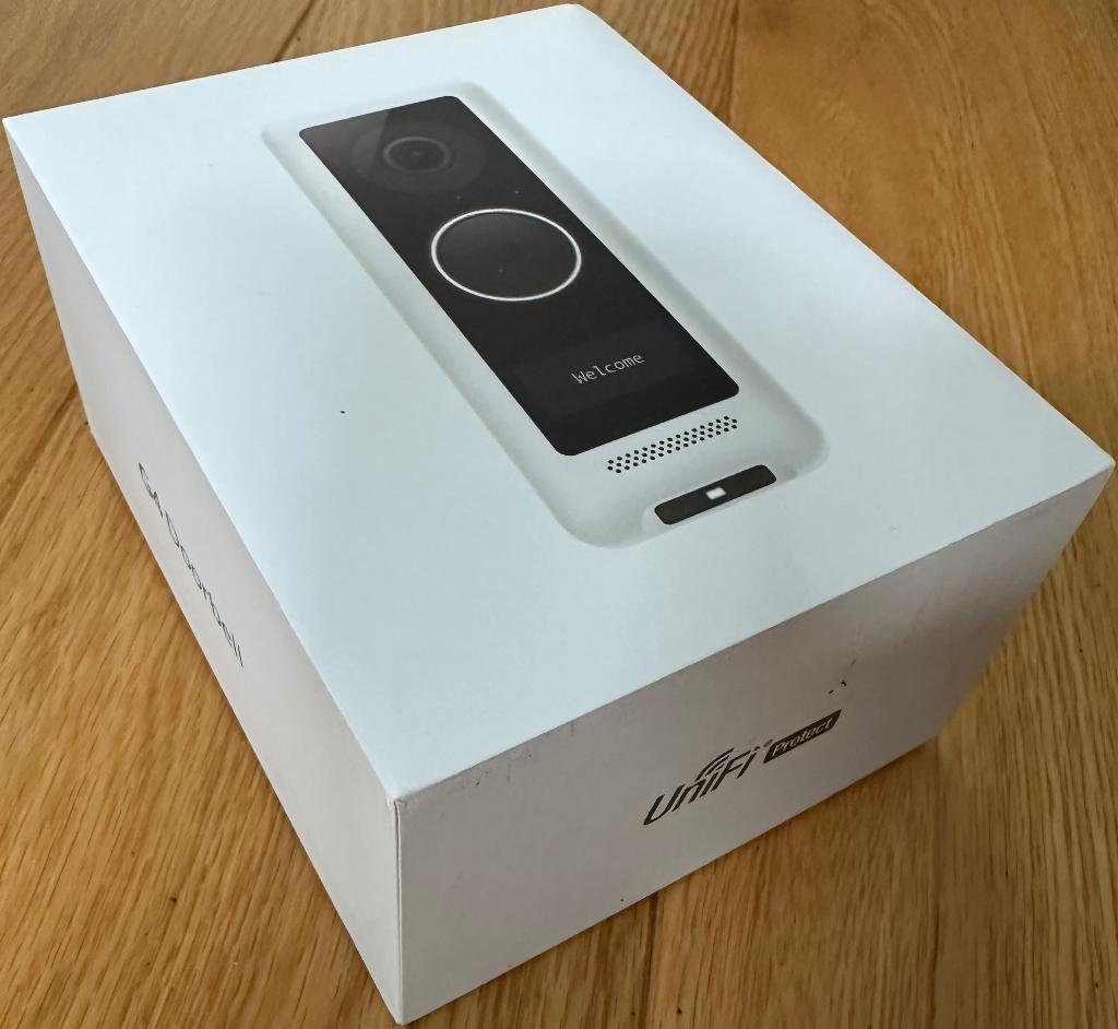 Ubiquiti deurbel UVC-G4-Doorbell, Huis en Inrichting, Deurbellen, Ophalen of Verzenden, Bewegingsdetectiesensor, Zo goed als nieuw