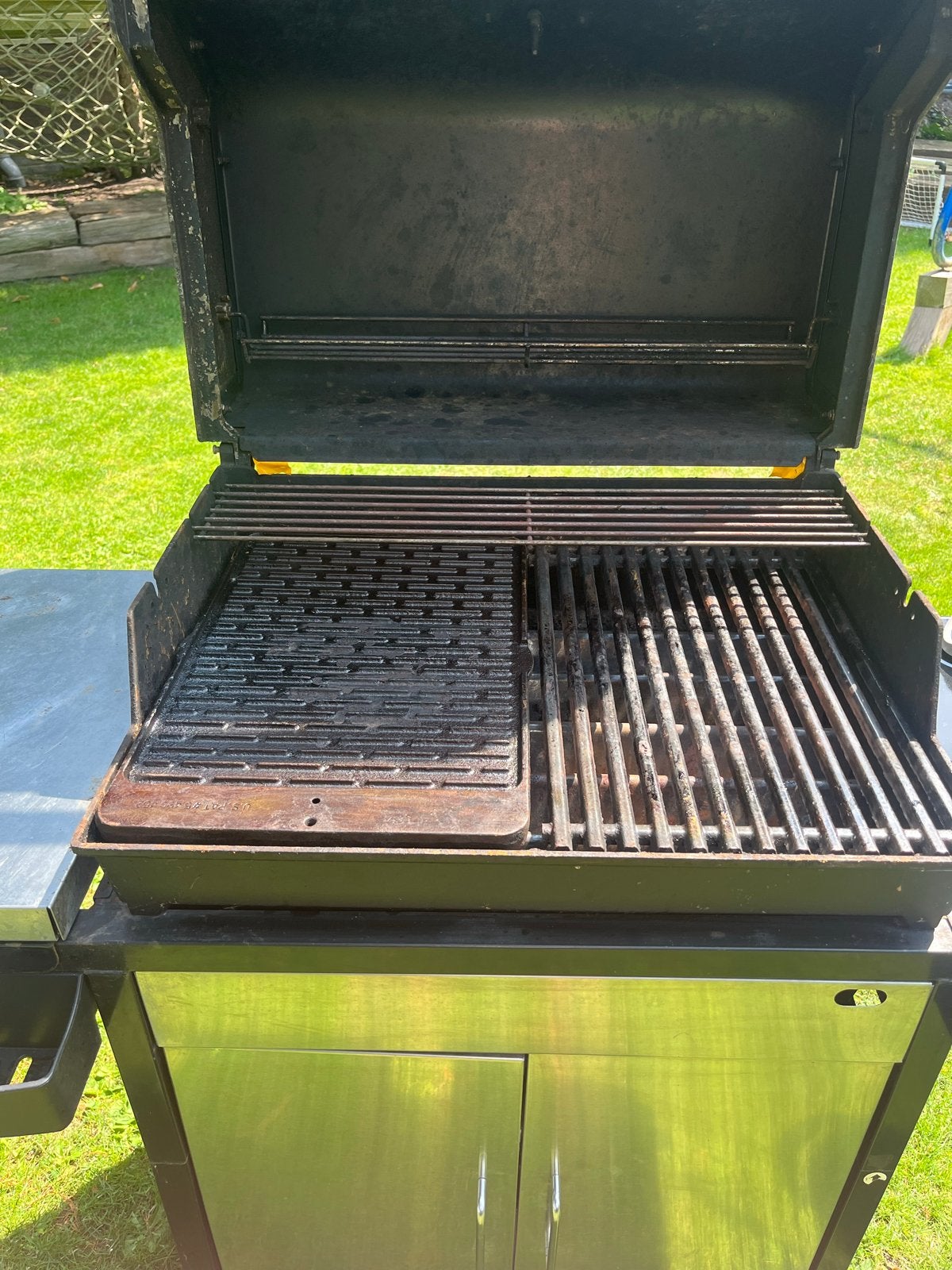 Weber Spirit gasbarbecue met slang, regelaar en hoes, Tuin en Terras, Gasbarbecues, Ophalen, Gebruikt