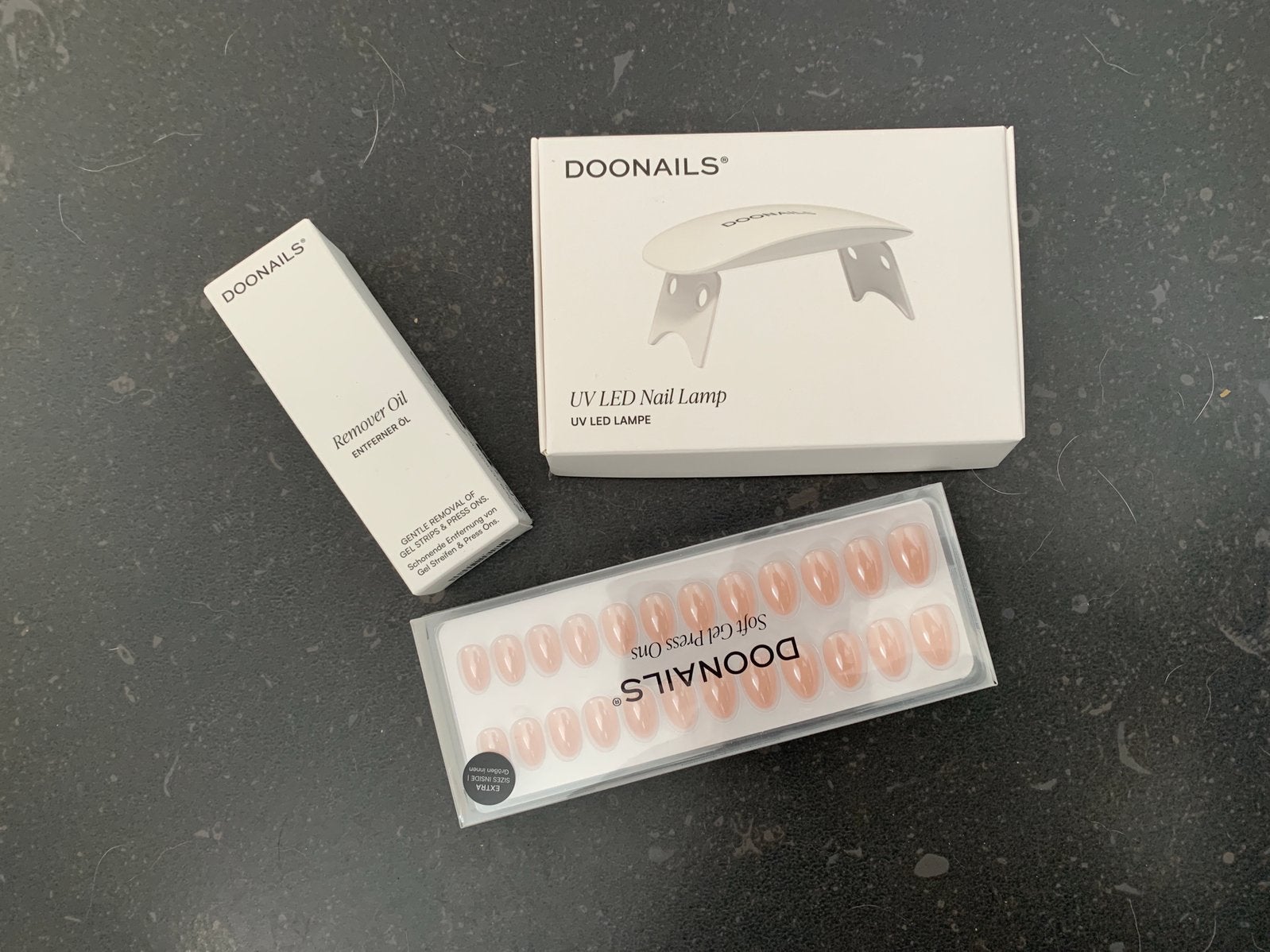 Doonails press on set, Nieuw, Ophalen of Verzenden, Handen en Nagels, Make-up