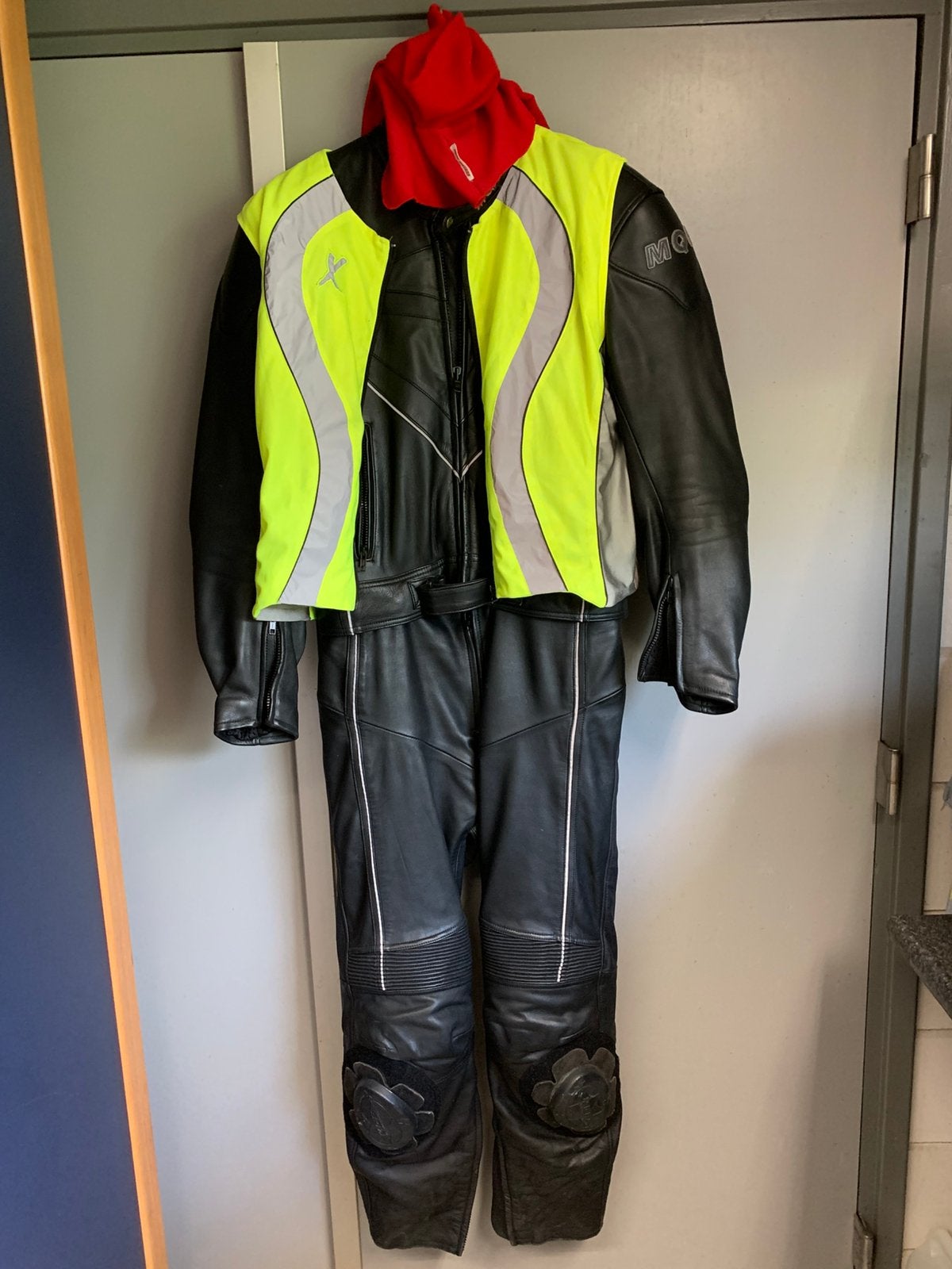 MQP Leren Combi Motorpak - Maat 52, Motoren, Kleding | Motorkleding, Ophalen, Tweedehands, Heren, Combipak