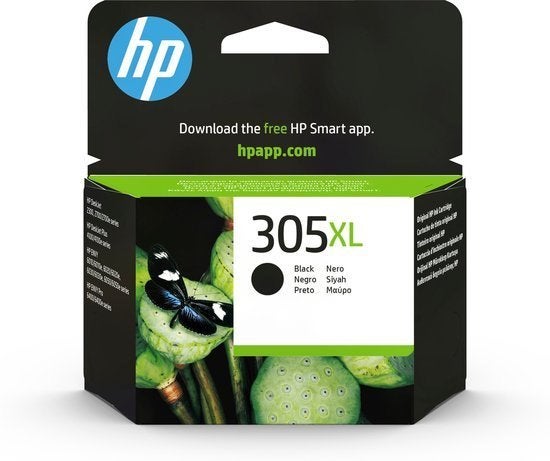HP 305XL Zwarte Origineel (Cartridge) *Nieuw*, Info@HP.nl, Nieuw, Ophalen of Verzenden, HP