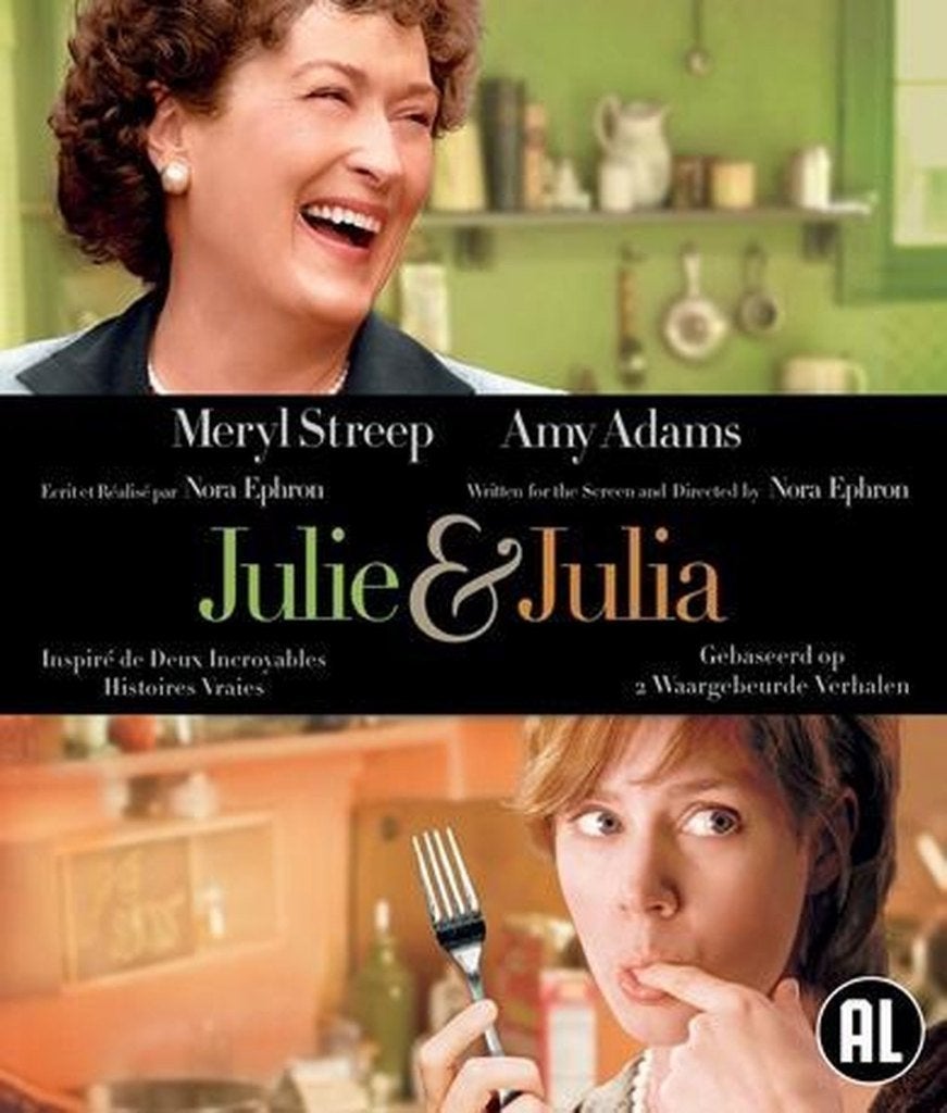 BLU-RAY JULIE & JULIA MERYL STREEP AMY ADAMS AND NL, Cd's en Dvd's, Blu-ray, Verzenden, Film, Zo goed als nieuw, Filmhuis
