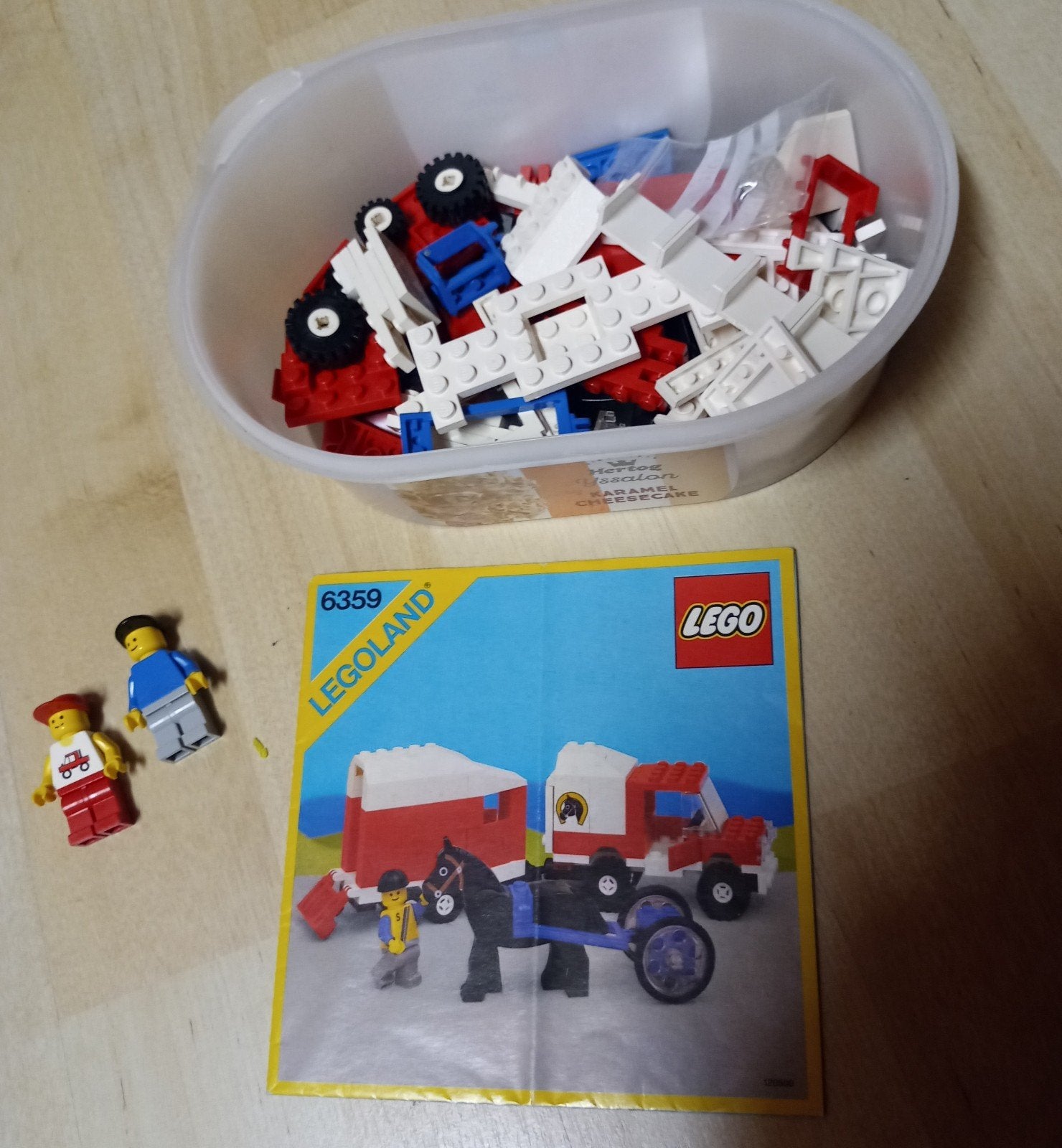 Lego 6359 Paarden Trailer. Vintage., Ophalen of Verzenden
