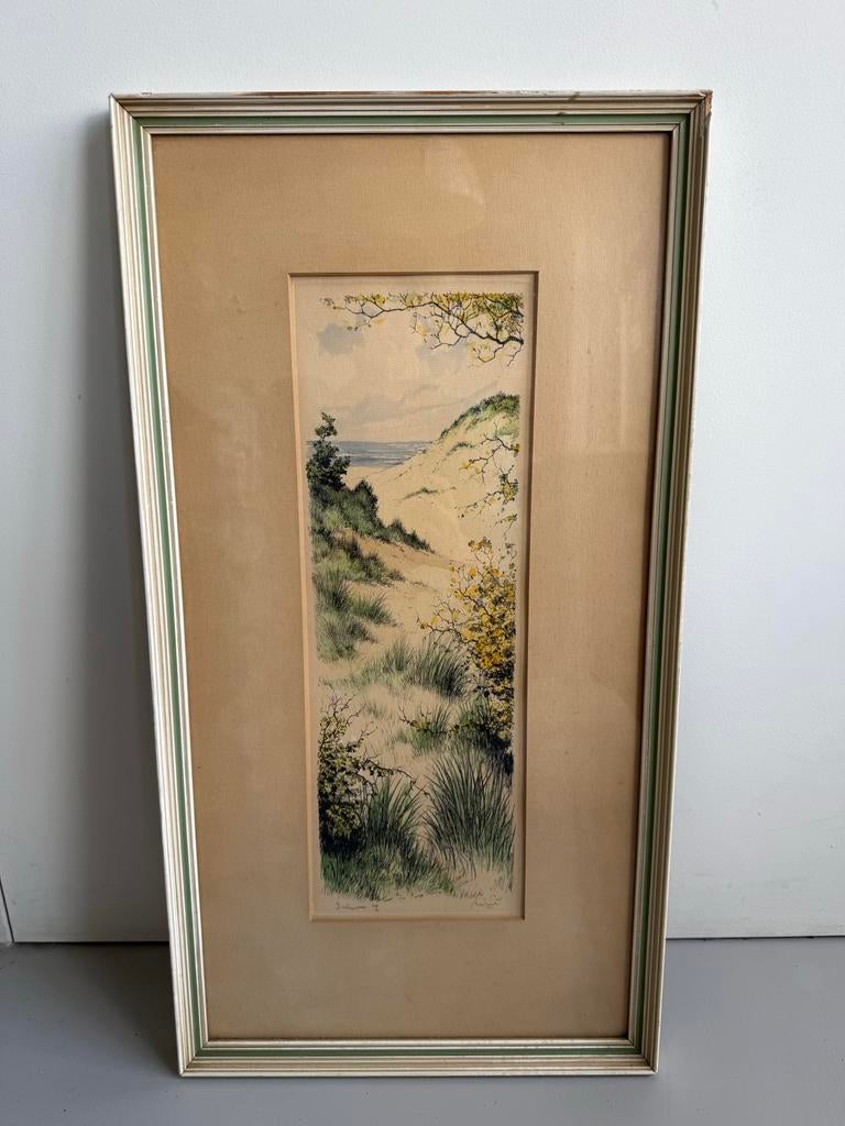 Gerard van Berkel mixed media print, Ophalen of Verzenden