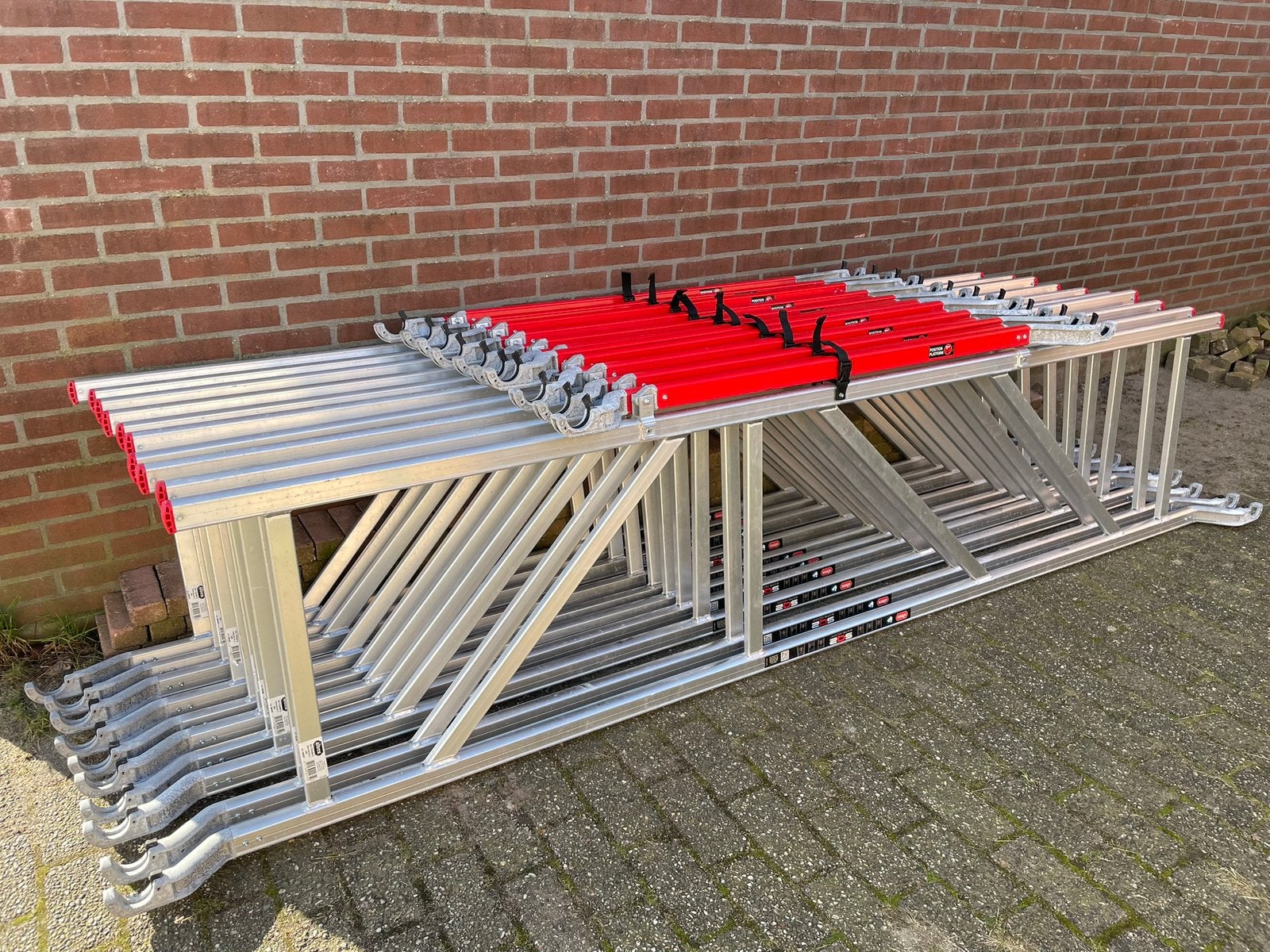 Altrex voorloopleuning 305, Ophalen, Zo goed als nieuw, Rolsteiger of Kamersteiger, 5 meter of hoger