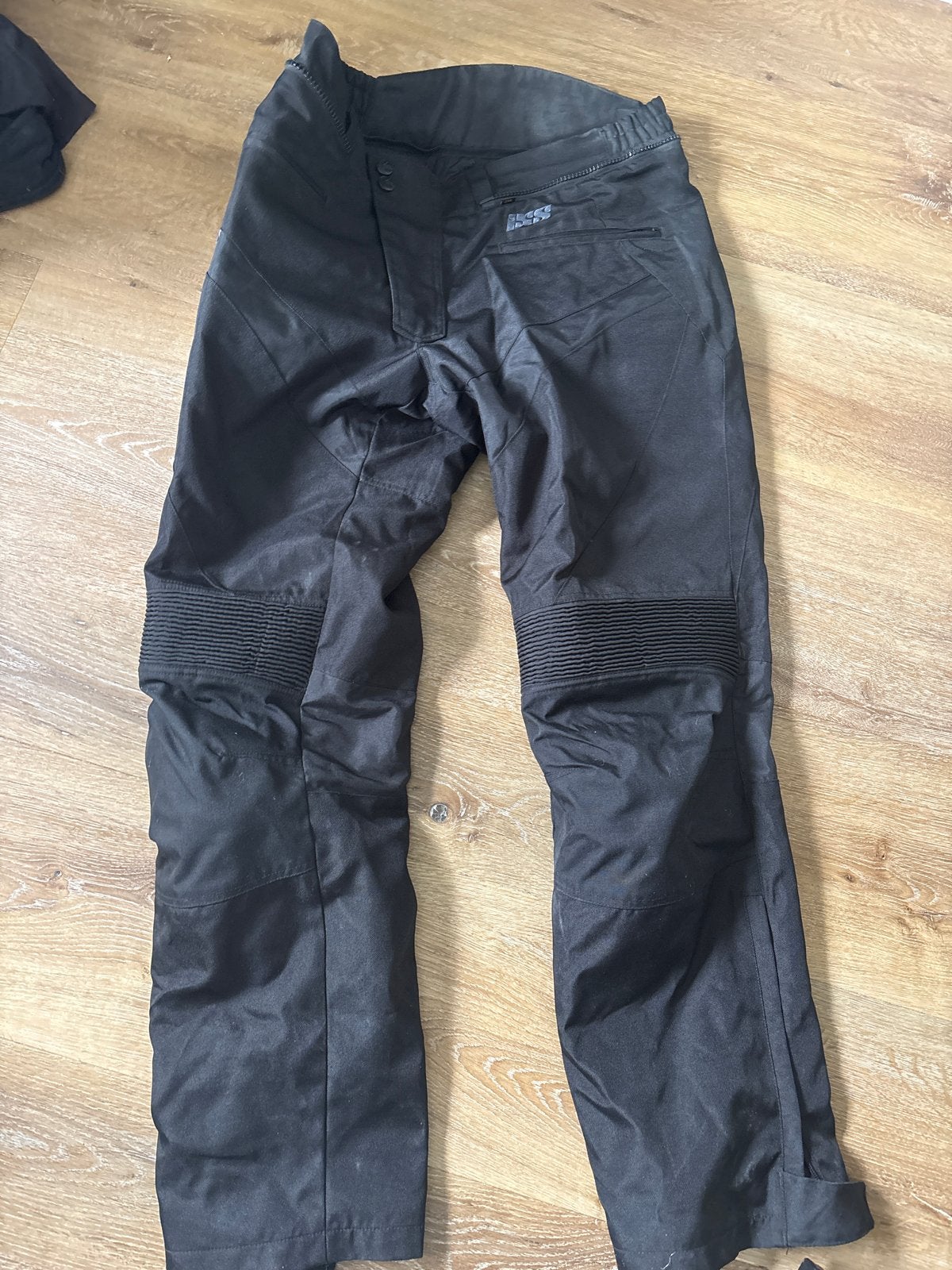 Zwarte IXS motorbroek, maat 2XL, met Airguard technologie, Motoren, Ophalen of Verzenden, Tweedehands, Dames, Broek | textiel